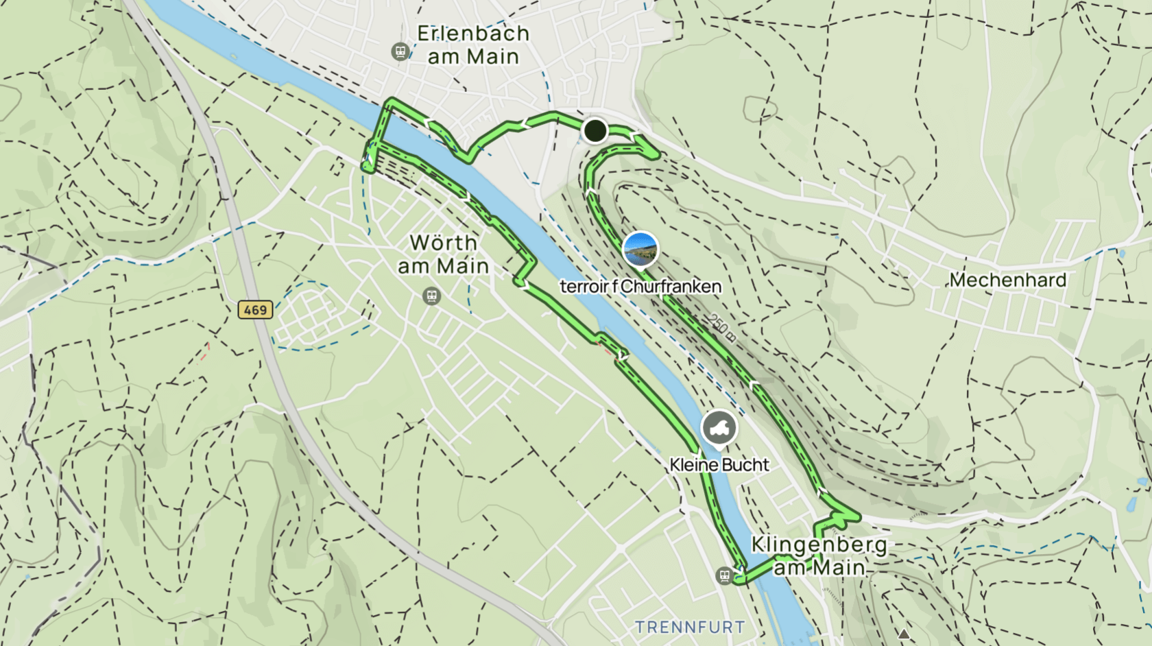 Wörth - Klingenberg  - Hohberg